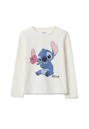 LONG-SLEEVE REGULAR FIT - T-shirt à manches longues - ice white