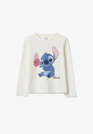 LONG-SLEEVE REGULAR FIT - T-shirt à manches longues - ice white