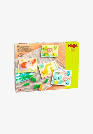 HABA, ZUORDNUNGSSPIELZEUG WILDE TIERE_6SPA UNISEX - Puzzle - multicolor
