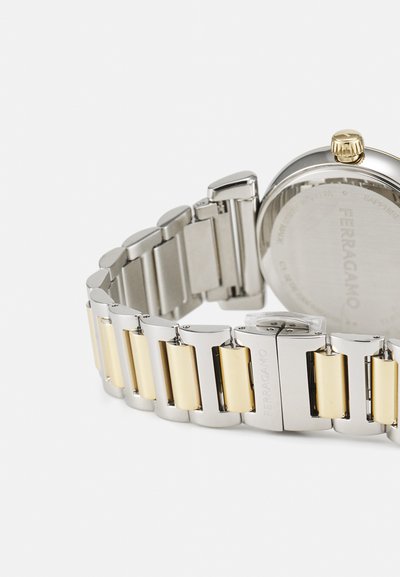 FERRAGAMO ALLURE - Käekell - yellow gold-coloured/dark green