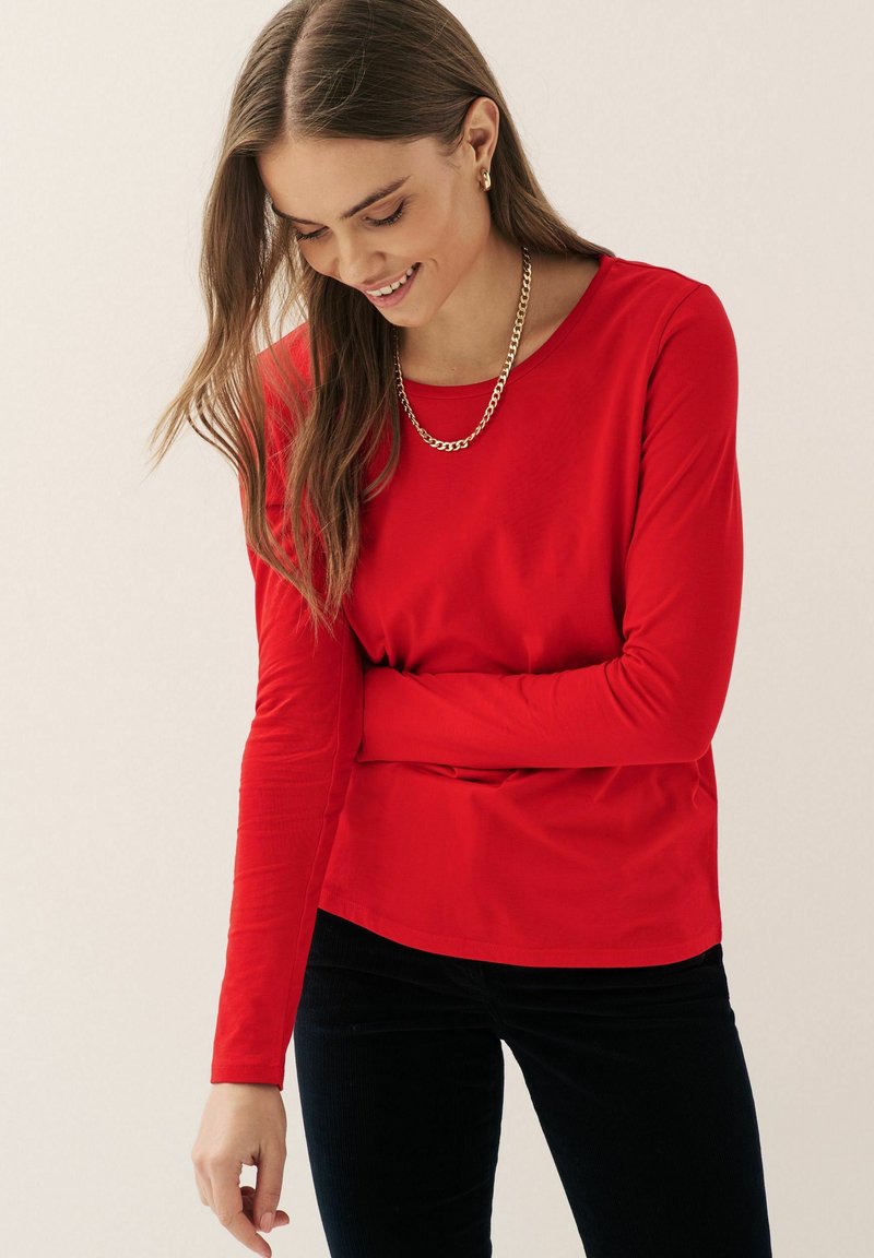 Next STANDARD - Langærmet T-shirt - red