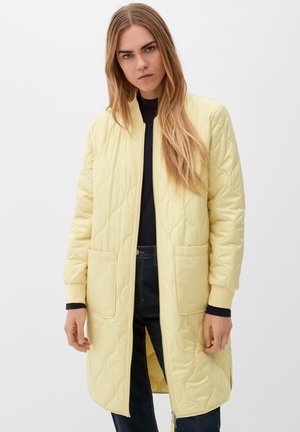 COL DROIT - Winter coat - hellgelb