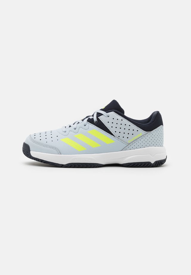 COURT STABIL UNISEX - Handballschuh - halo blue/hi res yellow/legend ink