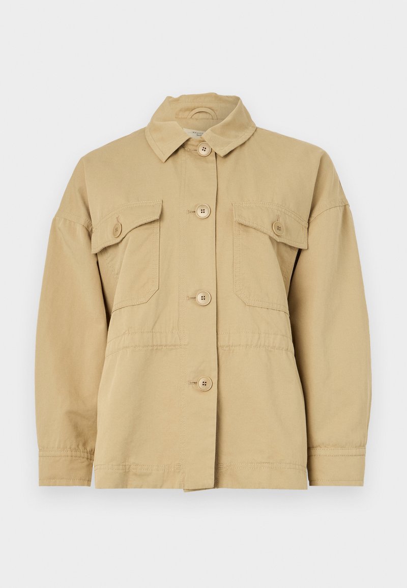 Weekend Max Mara Lichte jas zandkleur Weekend Max Mara Lichte jas zandkleur