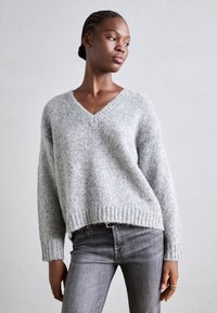 Mos Mosh WARM - Jersey de punto - grey melange