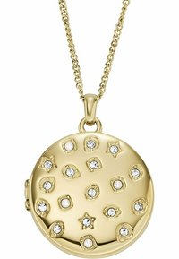 Fossil Necklace - gold-coloured