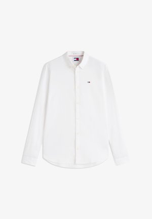 Tommy Jeans, SLIM STRETCH OXFORD SHIRT - Hemd - white