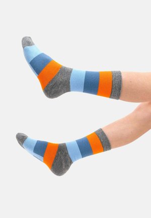 OCCULTO, 10ER PACK BUNTE - Socks - blaugrau