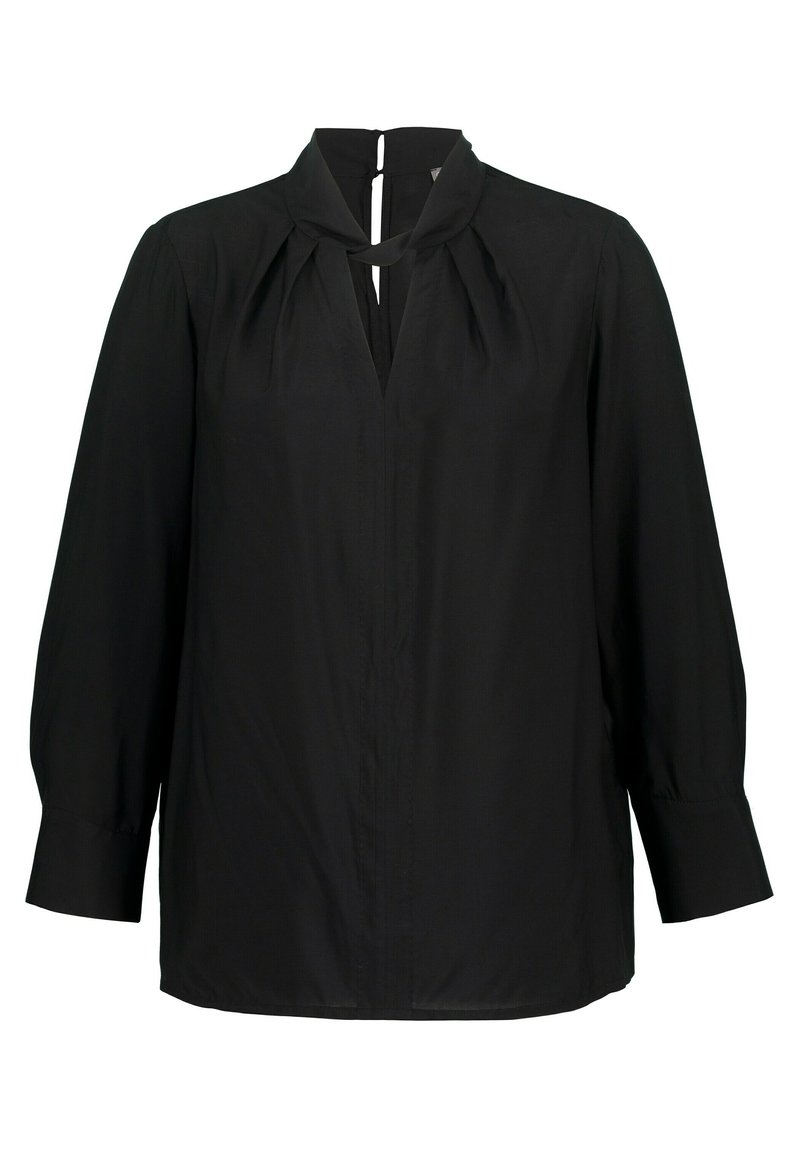 Ulla Popken Blouse zwart Ulla Popken Blouse zwart