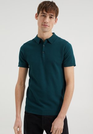 MET STRUCTUUR - Polo shirt - green