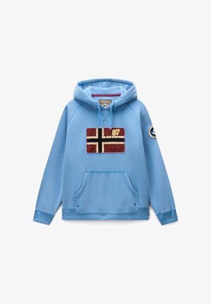 Napapijri, ARCHIVE SWEAT - Hoodie - bright blue