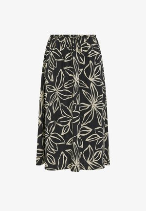 Yours Clothing, WOMEN'S MAXI SKIRTS - A-snit nederdel - black