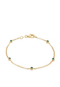 SPARKLING BASIC - MIT KRISTALLEN VON SWAROVSKI® - Armbånd - grün