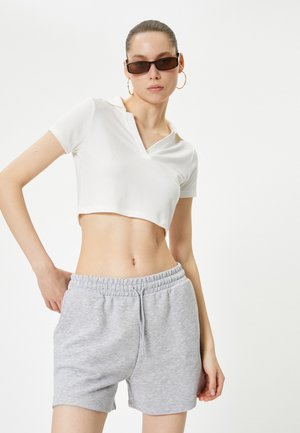 Koton BASIC DRAWSTRING POCKETS - Pantalones deportivos - grey