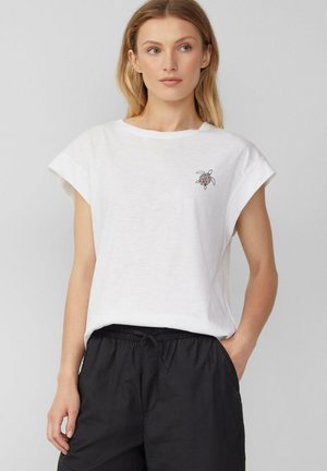 T-Shirt print - weiß