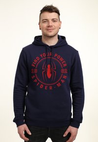 Marvel SPIDER-MAN CLASSIC POWER - Jersey con capucha - navy blue