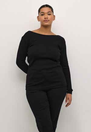 CARINA OLIVA - Pullover - black deep