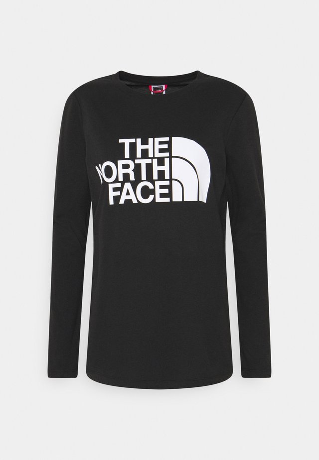 W STANDARD LS TEE - T-shirt à manches longues - black