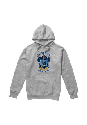 Cotton Soul, HARRY POTTER TEAM CAPTAIN RAVENCLAW - Kapuzenpullover - mottled light grey