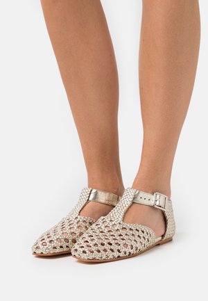 Melvin & Hamilton, Ballerines - gold-coloured