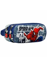 Karactermania SPIDERMAN SPINNERS 3D DOUBLE
 - Estuche escolar - grey-blue