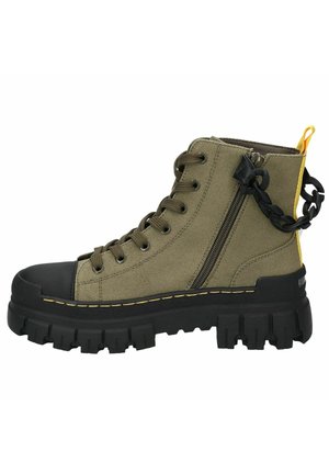 Bottines à plateau - green