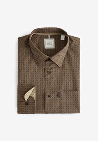Next EASY IRON PRINTED OXFORD REGULAR FIT - Cămașă - black yellow gold
