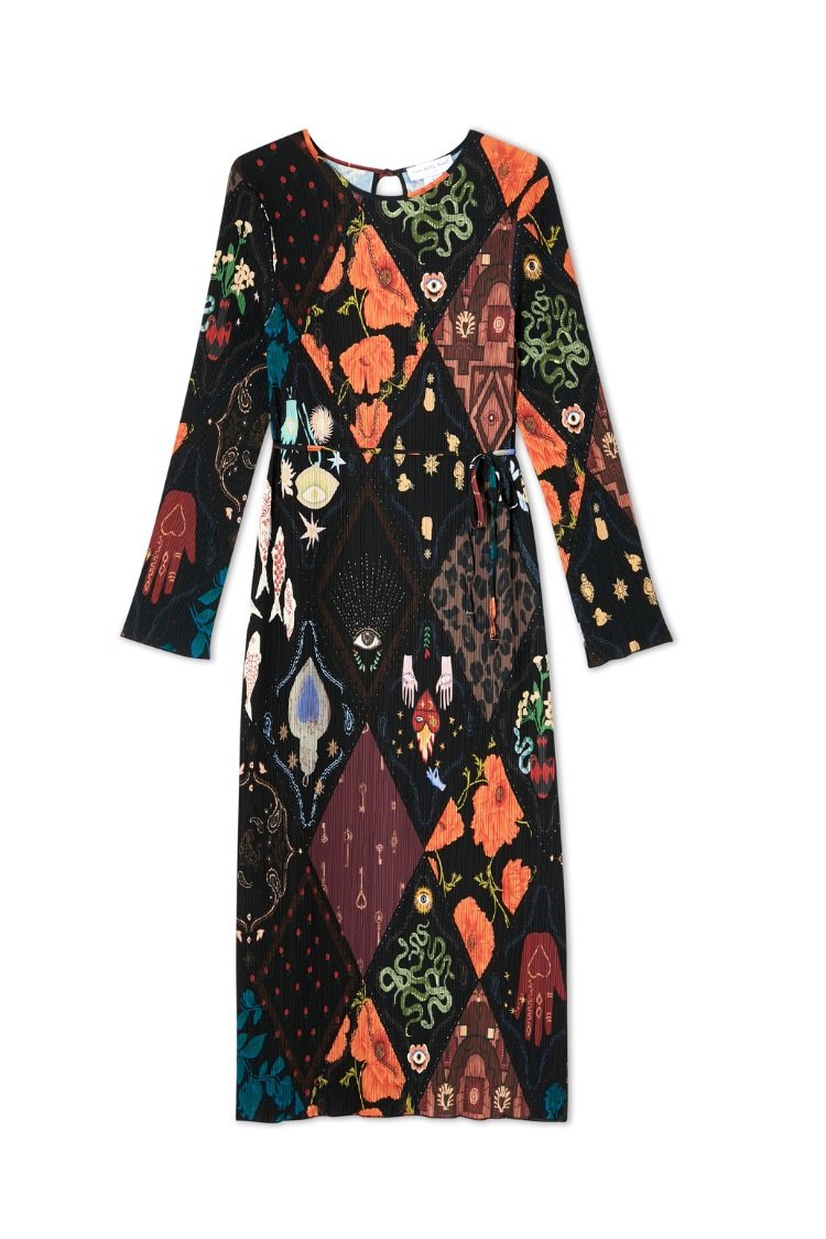 Never Fully Dressed Maxi-jurk zwart