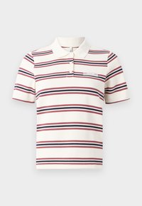 ONLEVIE - Polo - antique white/navy blazer/ruby wine