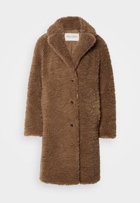 CURLY COAT SINGLE BREASTED WELT POCKETS FULLY LINED - Talvitakki - melted nougat