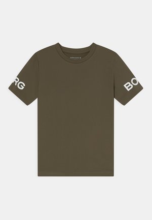 TEE UNISEX - T-shirt z nadrukiem - ivy green