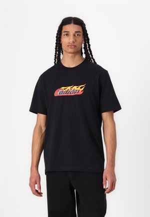 MOTOR TEE - Apdrukāts T-krekls - black