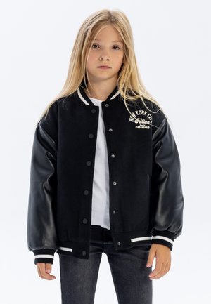 PADDED BASEBALL STYLE - Blouson Bomber - black