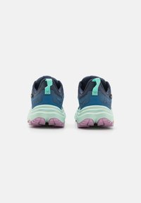 HOKA ANACAPA 2 LOW GTX - Turistické topánky - foggy night/aqua breeze