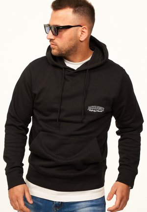 Jack & Jones, Kapuzenpullover - black