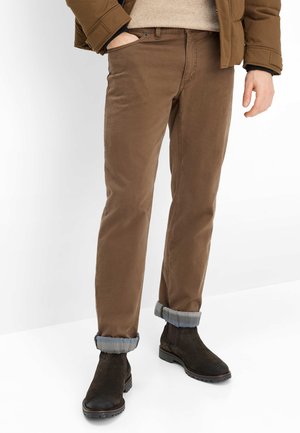 STYLE COOPER TT - Jeans Tapered Fit - nougat