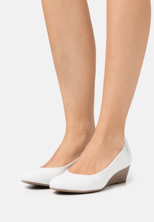 Tamaris, Escarpins compensés - white