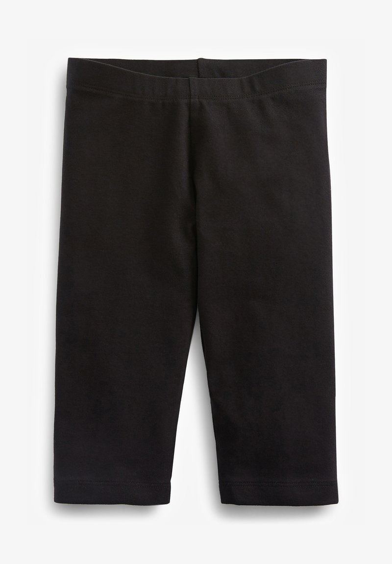 Juodos džinsinės kelnės, pagamintos iš minkštos, tamprios medvilnės medžiagos. Turi elastingą juosmenį ir prigludusį dizainą, baigiasi virš kulkšnies.