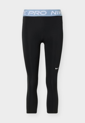 Nike Performance, 365 CROP TIGHT - Leggingek - black/work blue/white