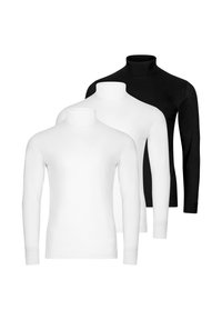 Non sélectionné, weiß/schwarz