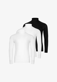 Non sélectionné, weiß/schwarz