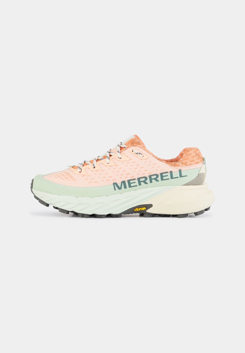 Merrell AGILITY PEAK 5 - Tenisice za trail trčanje - peach/spray