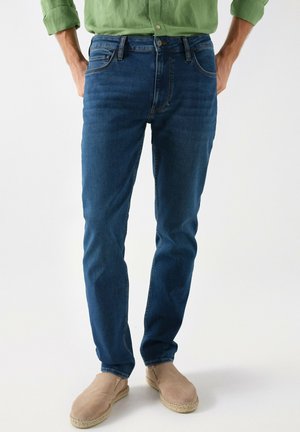 Jeans Straight Leg - blau