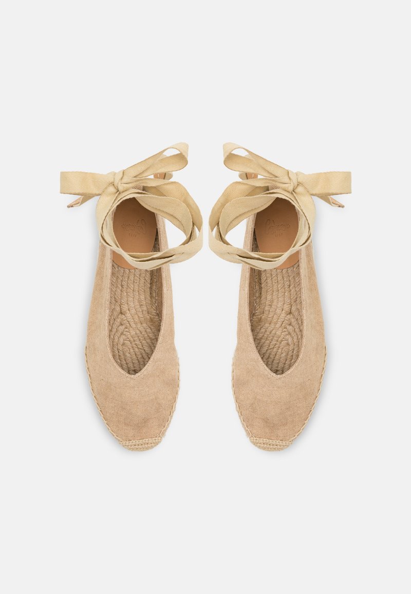 Alpargatas Planas De Mujer Gea En Algodu00f3n Acabado Lavado