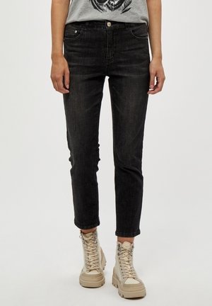 Desires DELUCKY NEW JEANS - Slim fit -farkut - black washed