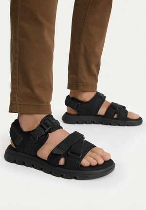 BADURA, BADURA MEN'S SANDALS BLACK - Sandalias de senderismo - black