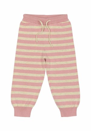 Pantalon classique - off white/rosa