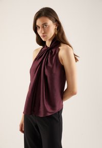 Anna Field - Top - dark purple Miniaturebillede 1