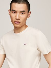 Tommy Jeans SLIM TEE 2 PACK - Basic T-shirt - newsprint/white