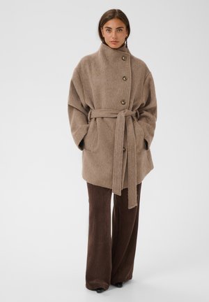 Culture, CUKARIN COAT - Manteau court - dune melange